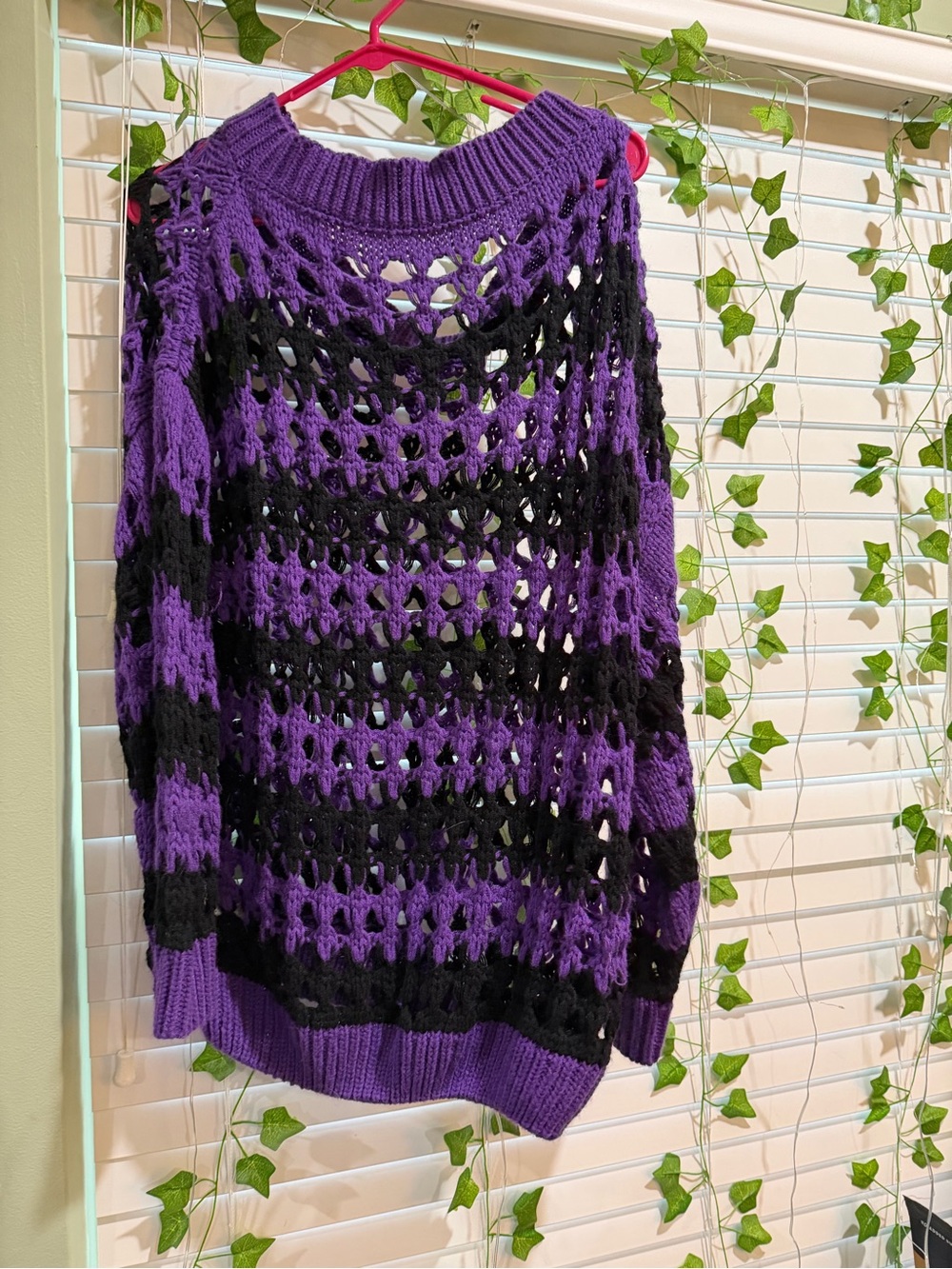mesh sweater
